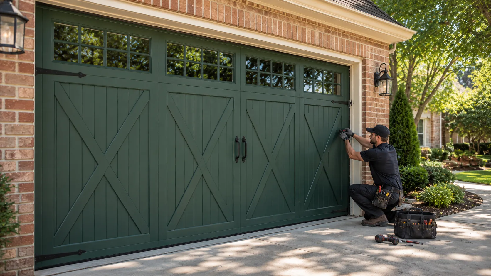 Tell us what’s wrong - Auburn garage door service