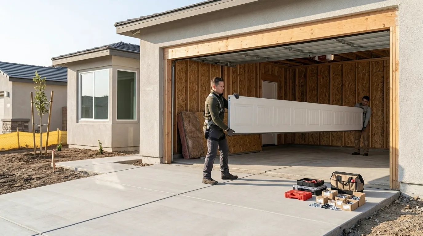 What Replacing a Garage Door Actually Involves in Auburn