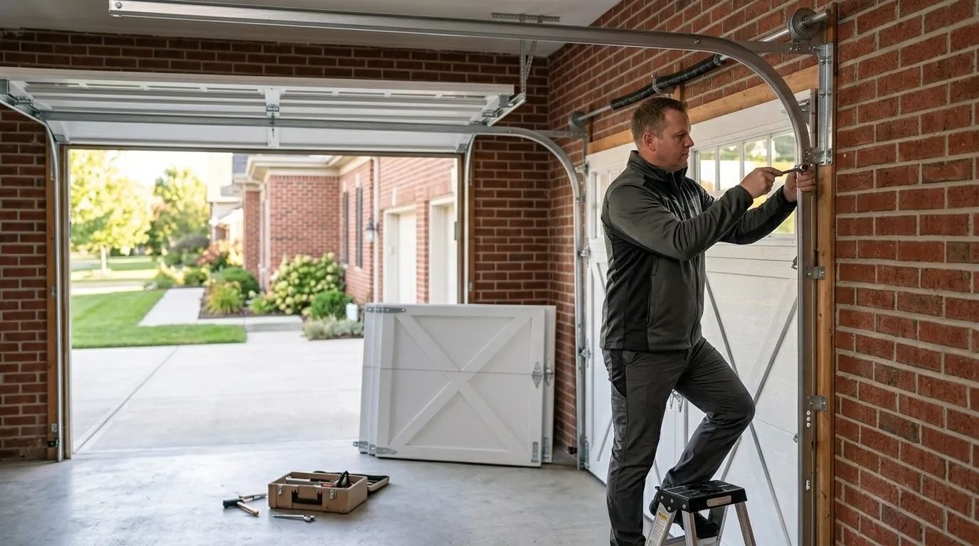 What Replacing a Garage Door Actually Involves in Auburn