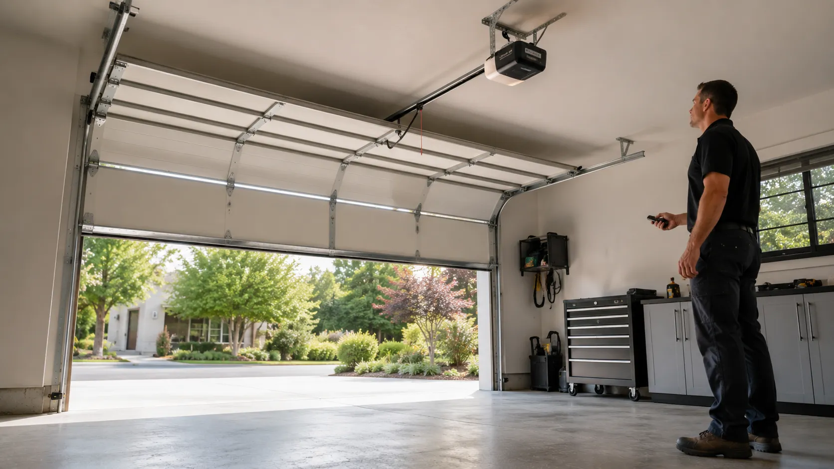 Clear, up-front plan - Auburn garage door service