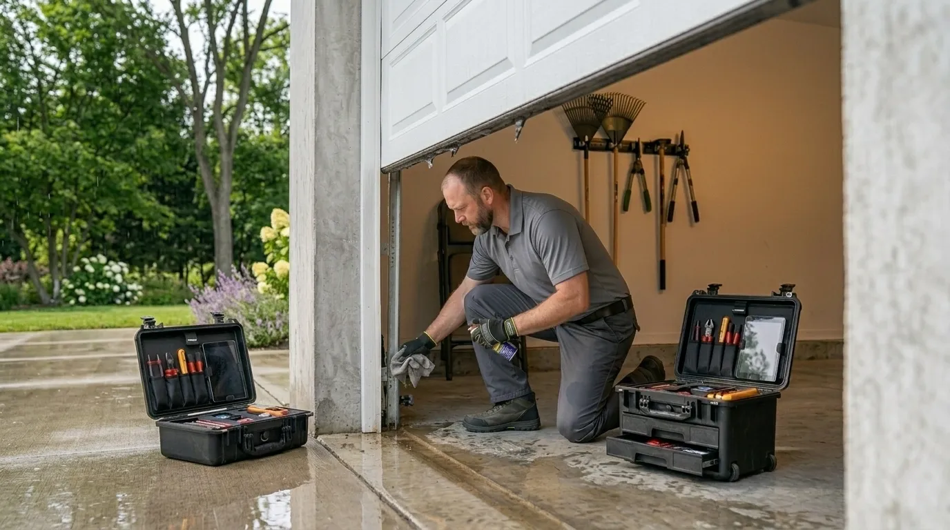 The Noise Your Garage Door Is Making, and What It's Telling You