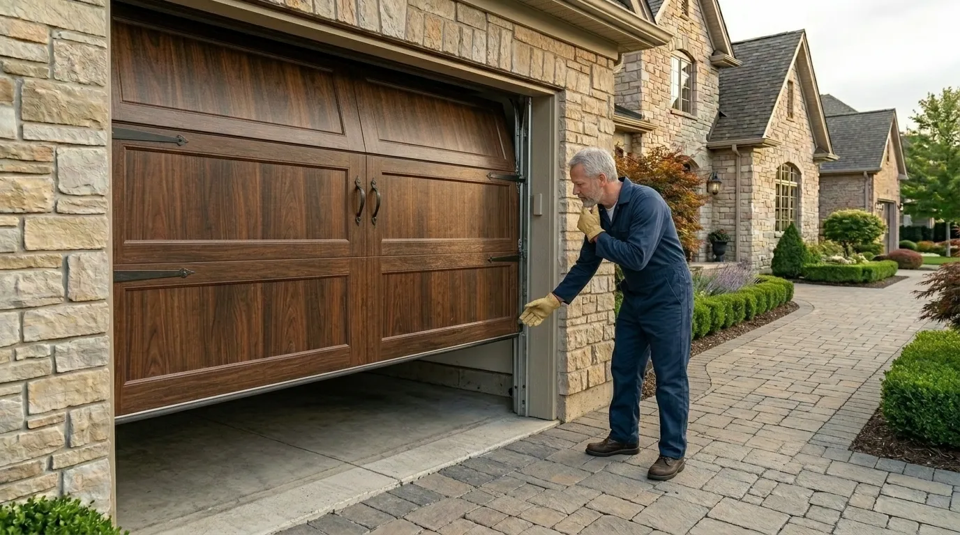 Clear, up-front plan - Auburn garage door service