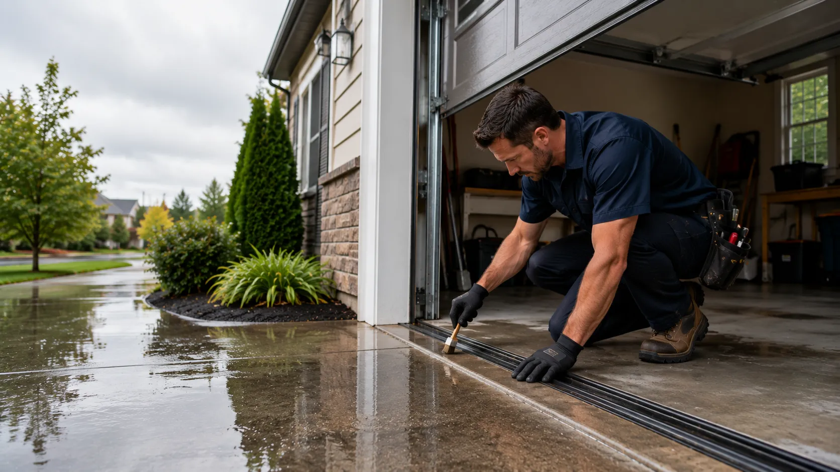 Clear, up-front plan - Auburn garage door service