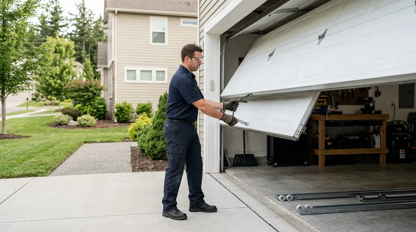 Clear, up-front plan - Auburn garage door service