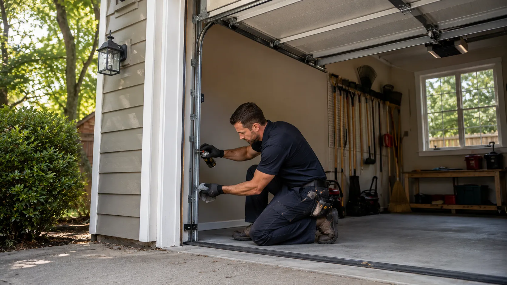 Clear, up-front plan - Auburn garage door service
