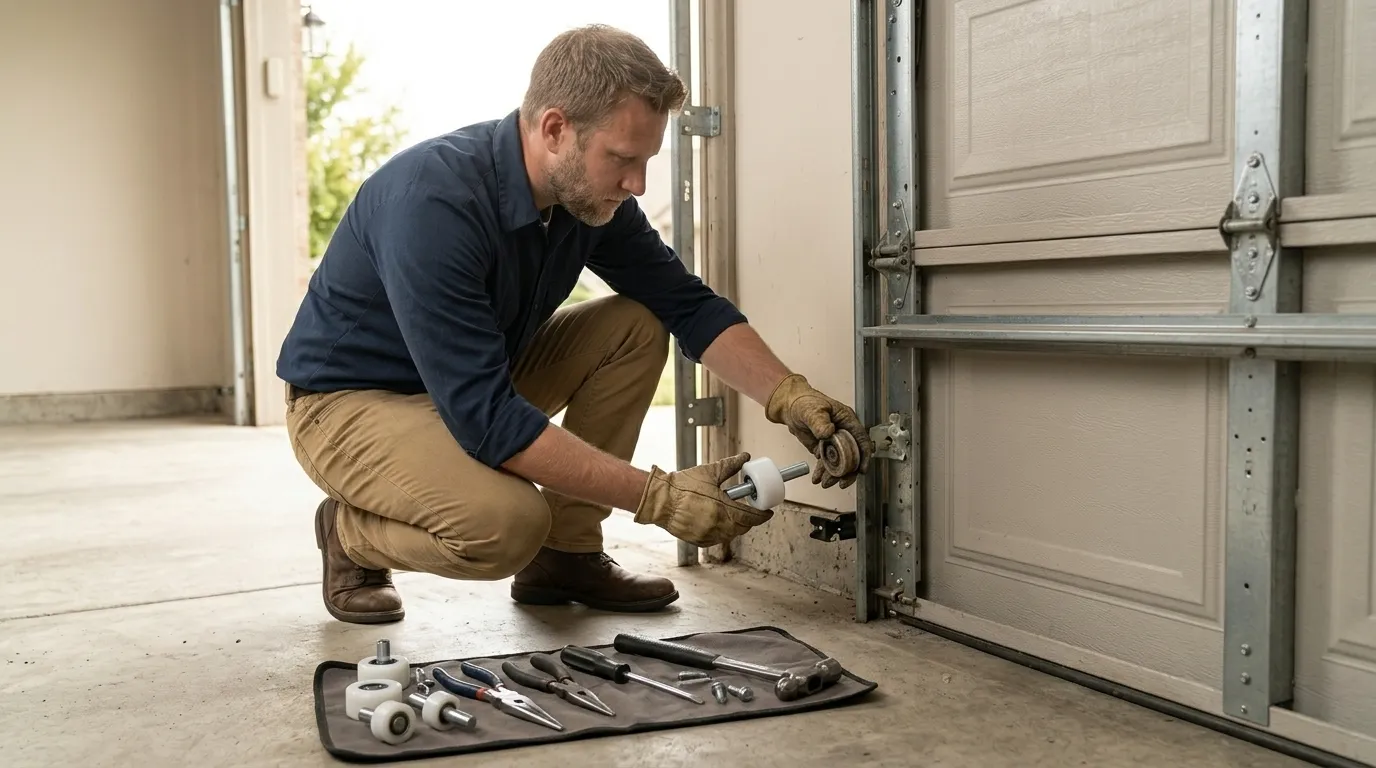 Repaired & tested - Auburn garage door service