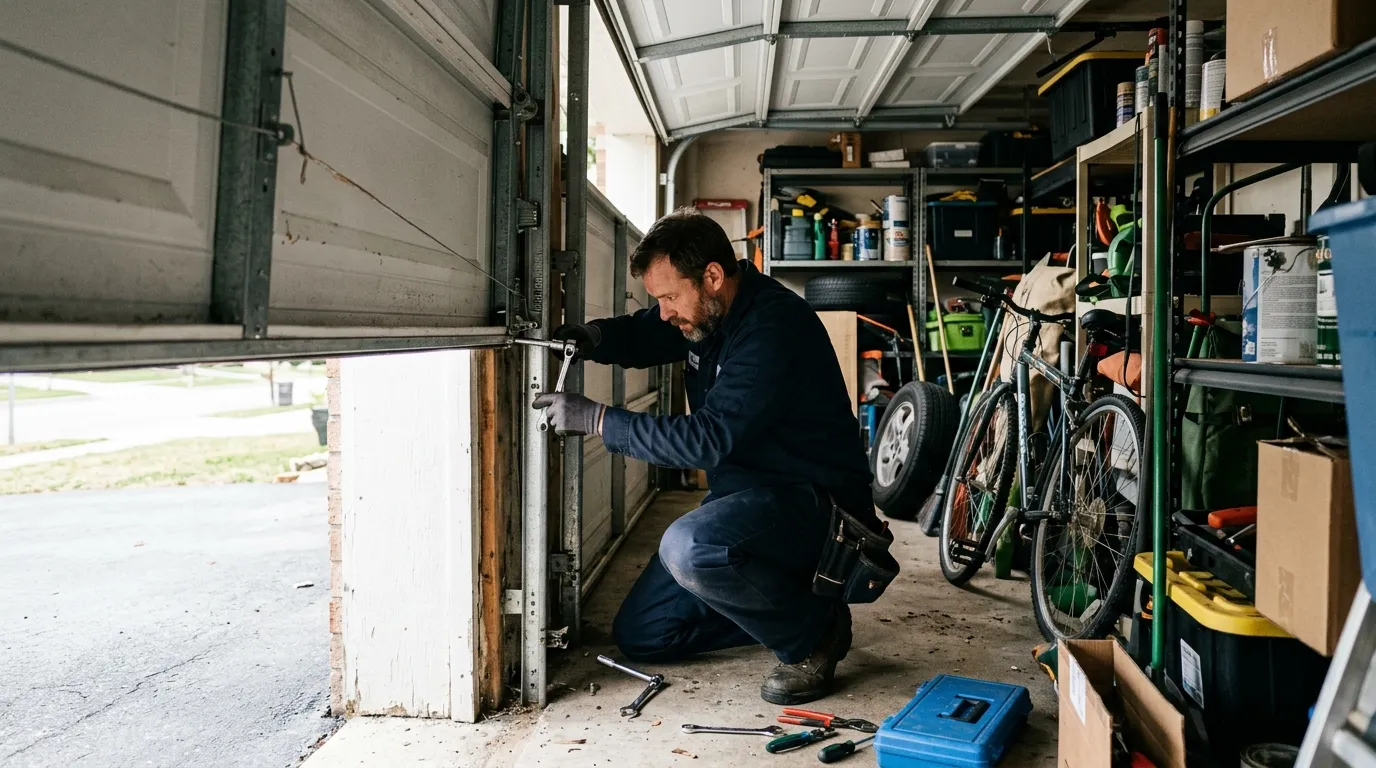 Repaired & tested - Auburn garage door service