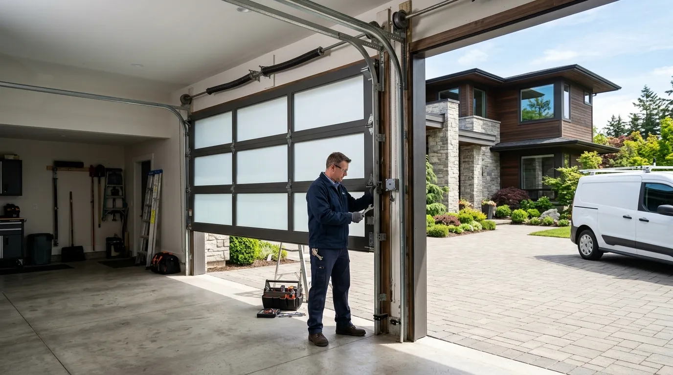 Repaired & tested - Auburn garage door service
