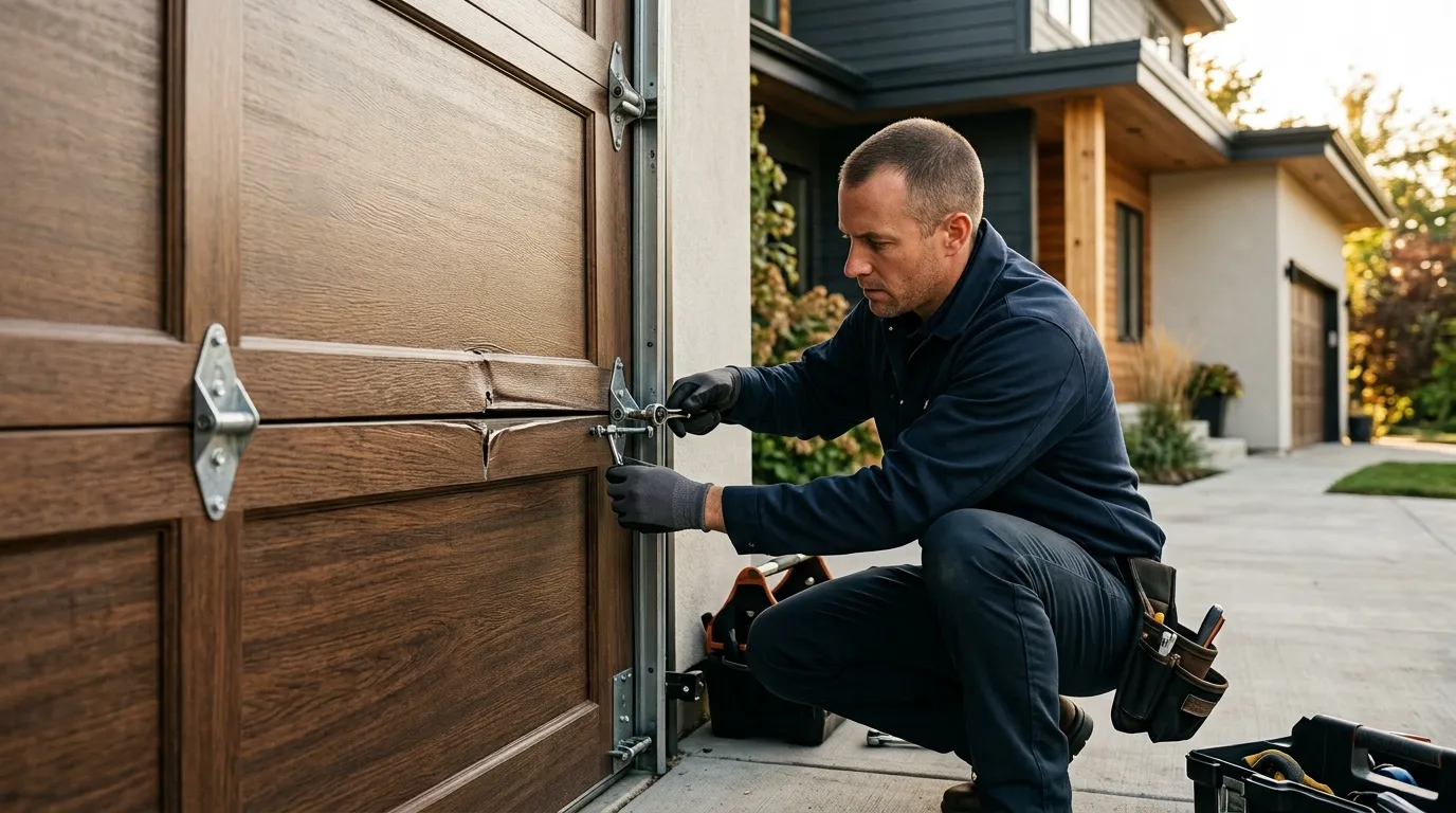 Repaired & tested - Auburn garage door service