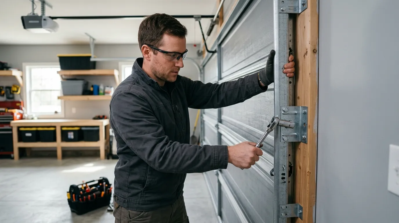 Repaired & tested - Auburn garage door service