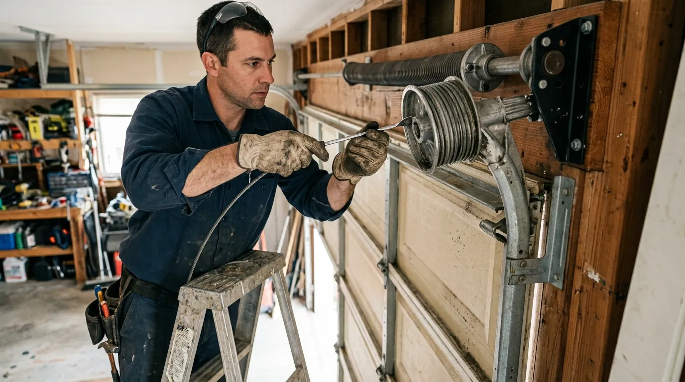 Repaired & tested - Auburn garage door service