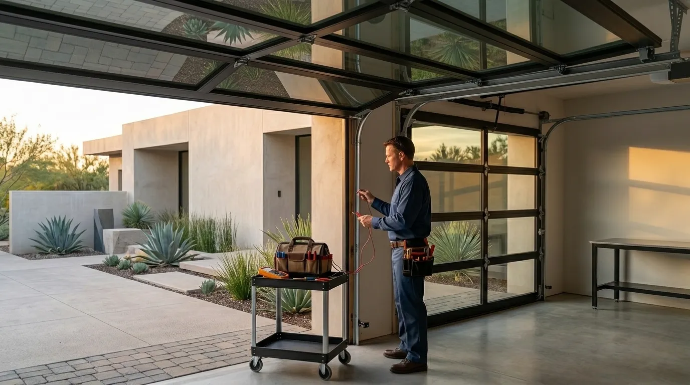 On-site diagnosis - Auburn garage door service